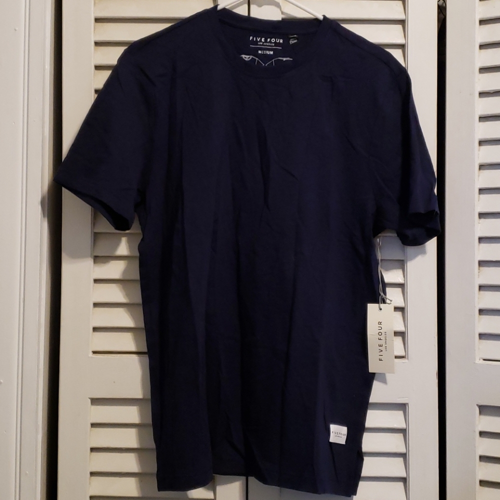 New - Five Four Bastien T-Shirt in Navy